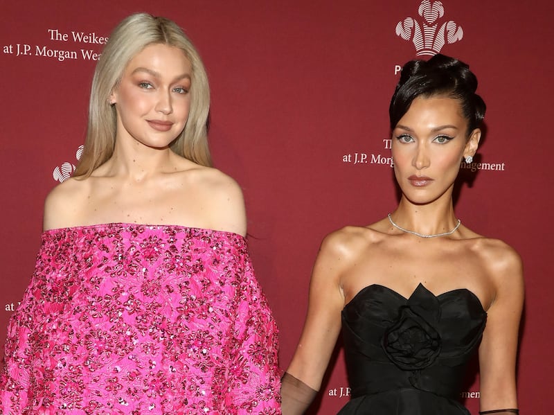 Sisters and models Gigi and Bella Hadid are vocal supporters of Palestine. AP Photo