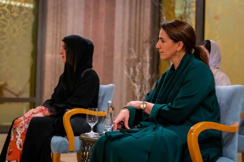 Reem Al Hashimy, Minister of State for International Co-operation, and Mariam Al Mheiri, Minister of Climate Change and the Environment, attended the meeting