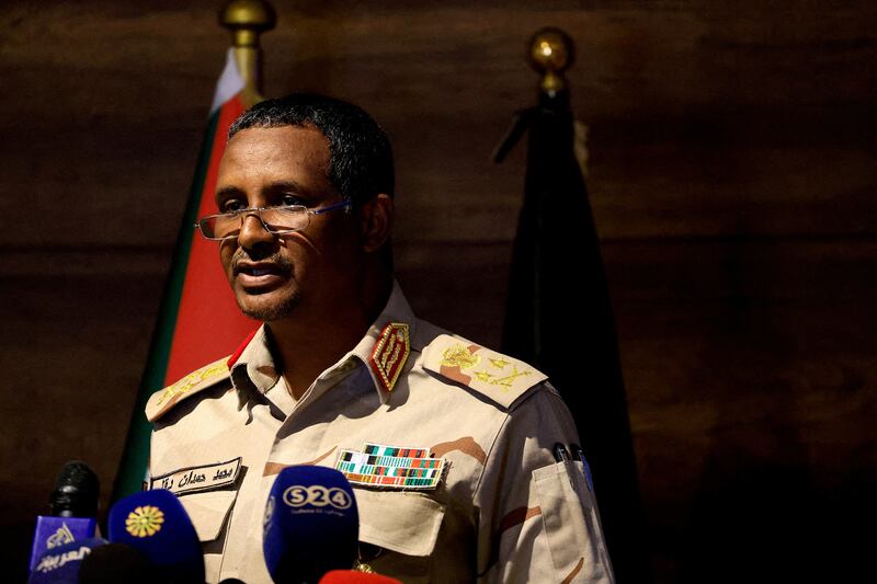 Gen Mohamed Dagalo has been removed from his post as deputy head of Sudan's ruling Sovereign Council. Reuters