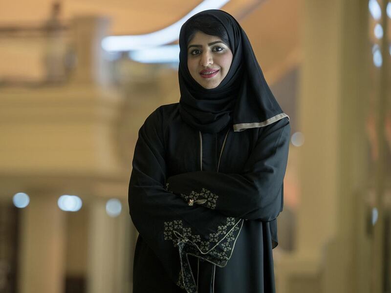 Fatima Al Rayssi had to work hard to fund her university education before she came out with flying colours. Ms Al Rayssi will be one of the 45 to be featured in the book. Vidhyaa for The National