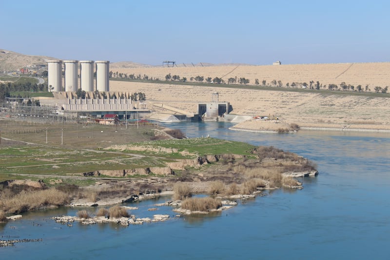 The Mosul dam was built by Saddam Hussein in 1986. Florian Neuhof / The National