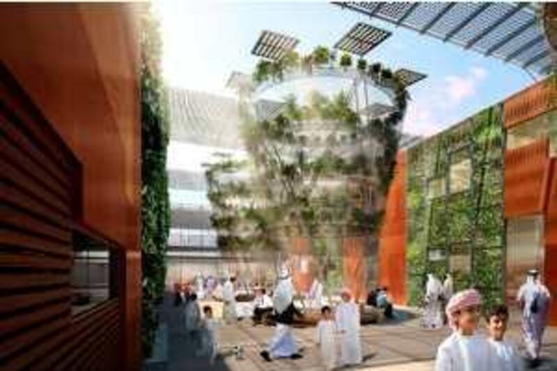 Eco Courtyard, part of a school design by Broadway Malyan / Planar for the Abu Dhabi Education Council

Courtesy Abu Dhabi Education Council