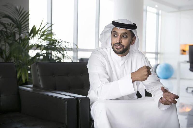 Ahmed Bin Sulayem, the head of the Dubai Multi Commodities Centre, is also this year’s chairman of the Kimberley Process. Reem Mohammed / The National