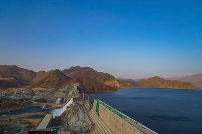 The Grand Ethiopian Renaissance Dam. EPA 
