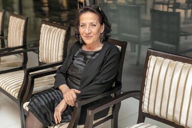 Lebanese-French author Hoda Barakat. Antonie Robertson / The National