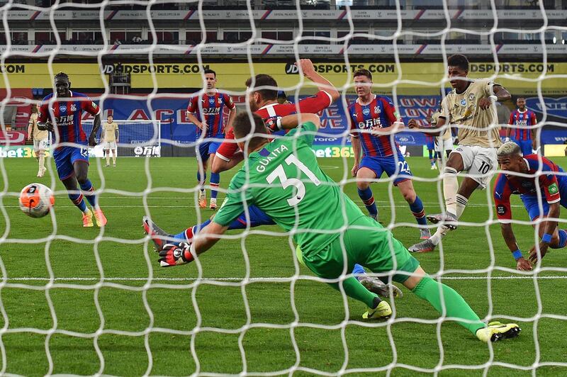 CRYSTAL PALACE RATINGS: Vicente Guaita - 6: No chance with two brilliant United finishes. A decent save from Martial in second half. AFP