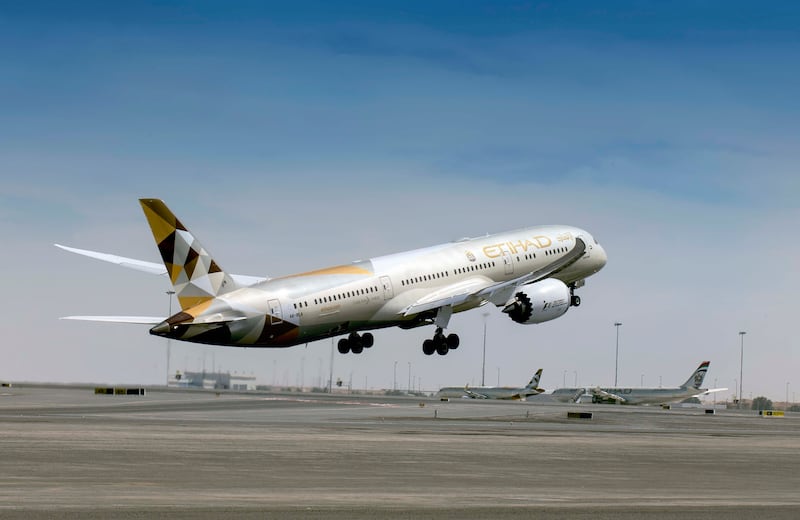 Etihad Airways aims to triple its number of passengers to 30 million by 2030. Photo: Etihad