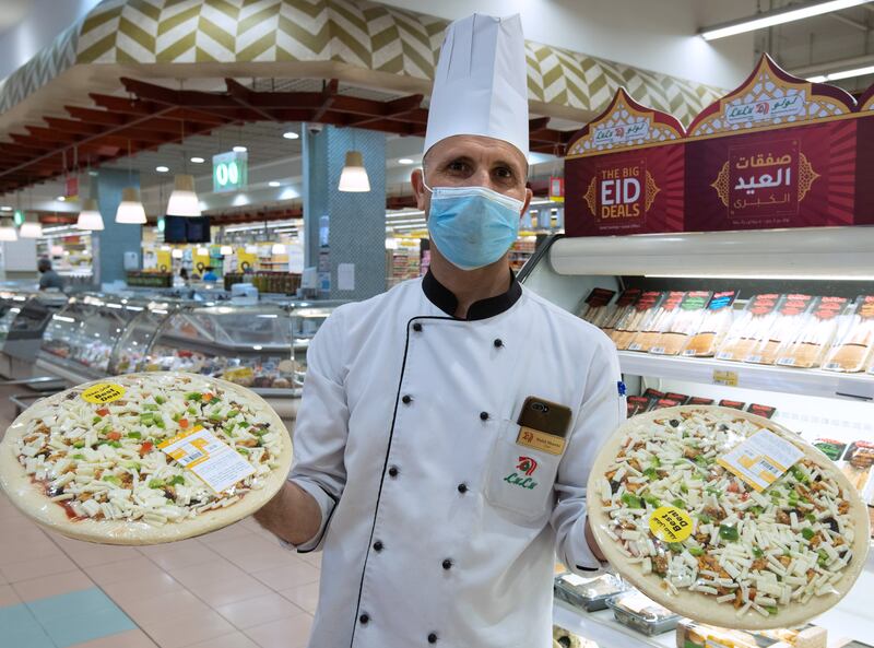 Lulu Hypermarket in Abu Dhabi's Khalidiyah Mall gets ready for Eid Al Adha shoppers.