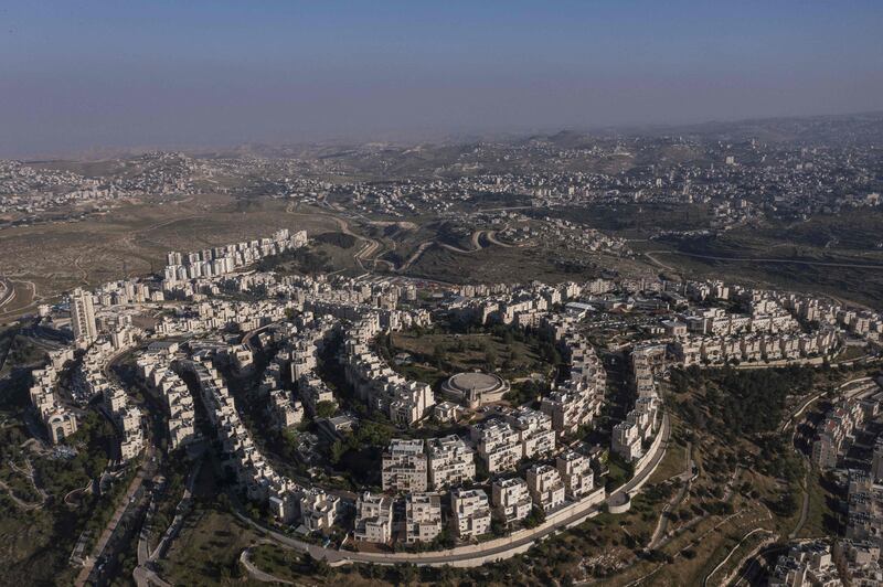 The Israeli settlement of Har Homa in the southern part of East Jerusalem. AFP