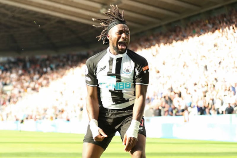 Allan Saint-Maximin - 8: The usual rollercoaster performance from the Frenchman. Frustrating runs down blind alleys, too slow to release the ball at times but then unstoppable at others. A joy to watch at full flow and thought he had won the game for Newcastle with late finish. Getty