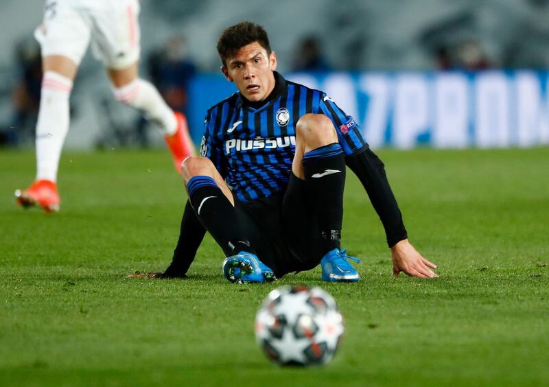 Matteo Pessina - 7, Held his own defensively and moved the ball around well. Arguably the Atalanta player who looked the most likely to carve out a chance in the second half. Reuters