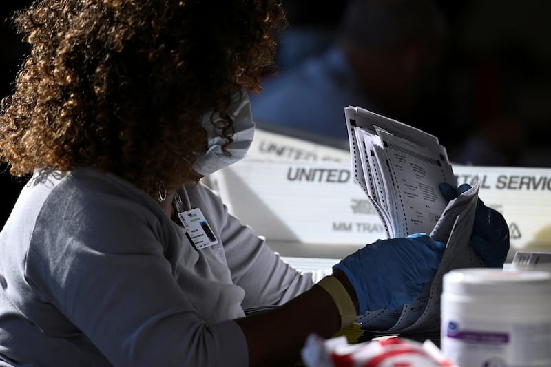 Ruby Freeman was an employee of the Fulton County Board of Registration and Elections in Atlanta, Georgia, during the 2020 presidential election. After the state went to Joe Biden, Donald Trump accused Ms Freeman of stealing ballots in a call with Brad Raffensperger, who told Mr Trump that he was being misled by claims on social media. Reuters