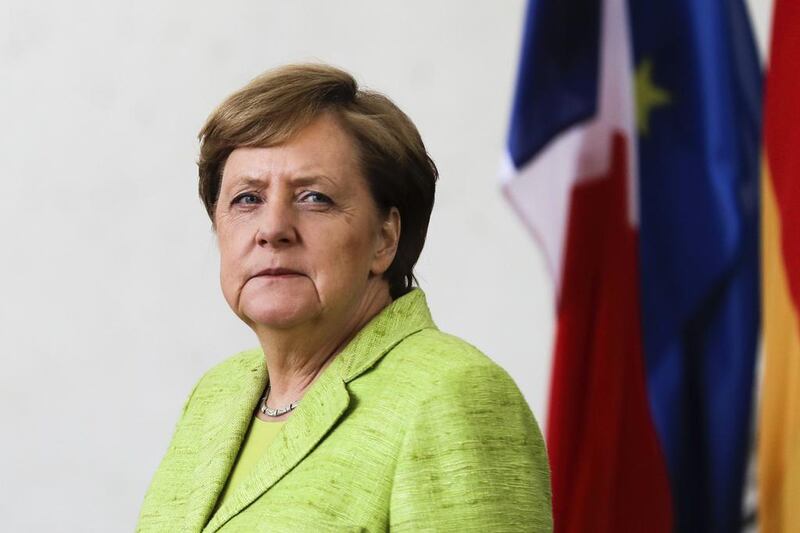 German chancellor Angela Merkel.  Markus Schreiber / AP Photo
