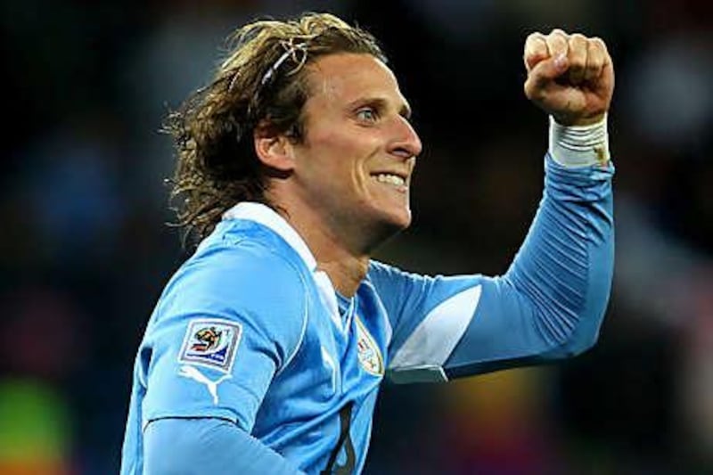 Diego Forlan scored five goals in the World Cup.