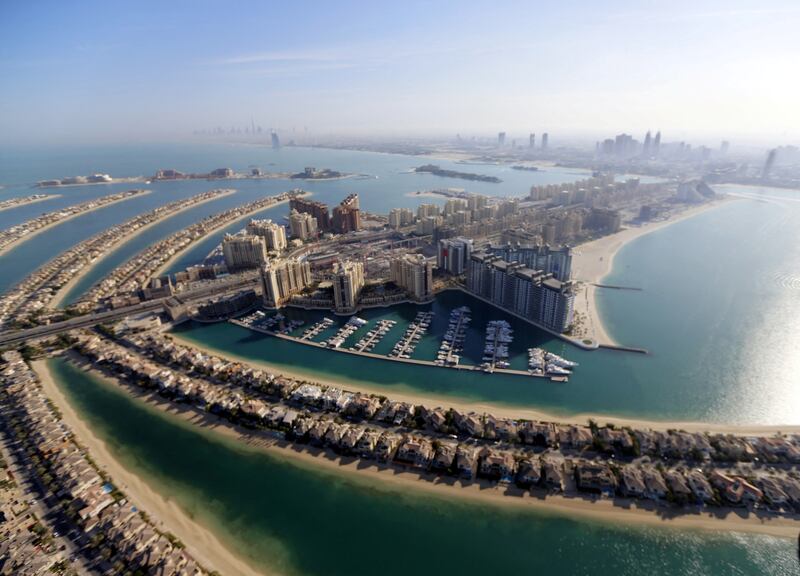 Dubai's prime residential neighbourhoods – the Palm Jumeirah, Emirates Hills; and Jumeirah Bay Island – dominate luxury home sales. Reuters