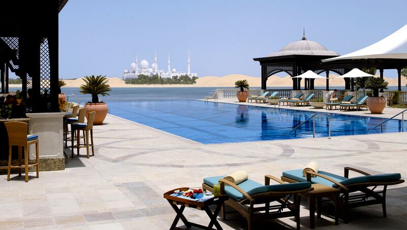 6. Poolside views at Shangri-La Hotel Qaryat, Al Beri. Photo: Shangri-La