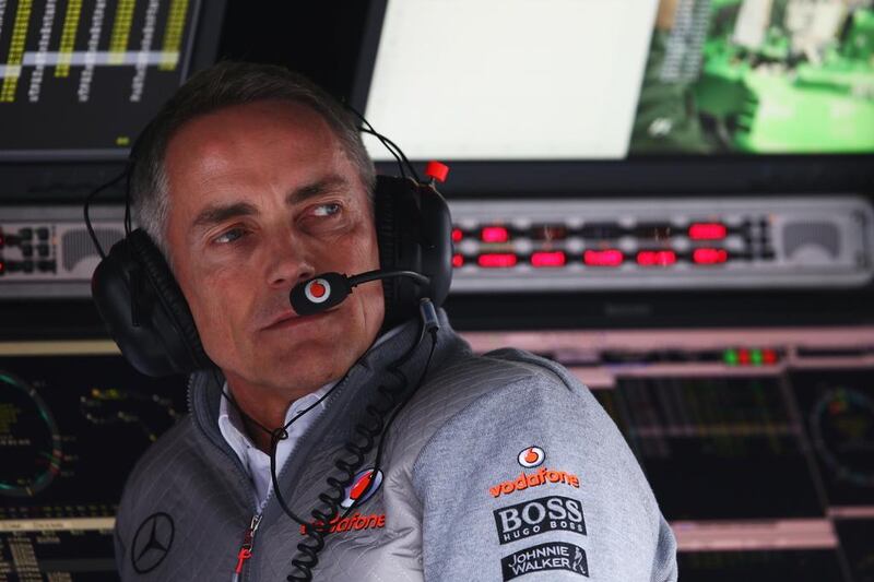 Martin Whitmarsh has called for common sense to prevail while framing rules with regard to driver weight. Paul Gilham / Getty Images