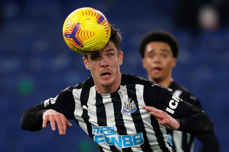 Ciaran Clark - 7: Another back in the team after injury, reads the game well and produced some well-timed challenges in the air and on the deck. Newcastle desperately need to keep him fit with so many injuries in the centre-back positions. AFP