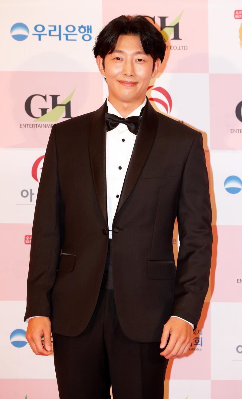 Actor Kang Ki-young arrives for the 56th Daejong Film Awards ceremony. EPA