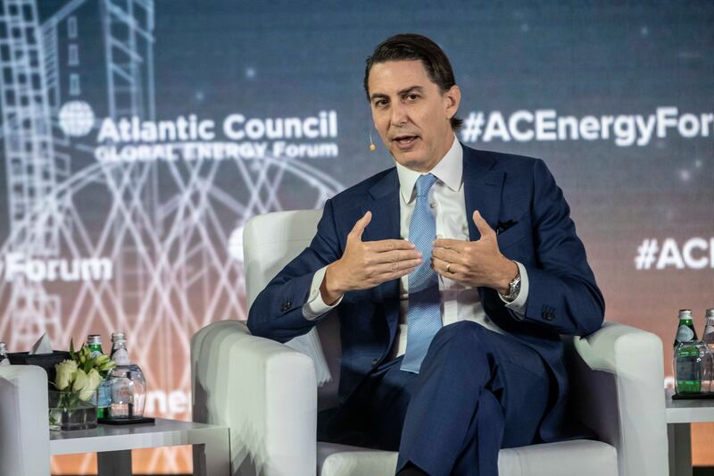 US energy envoy Amos Hochstein says the country will continue to use its strategic reserves to help resolve crises. Antonie Robertson / The National