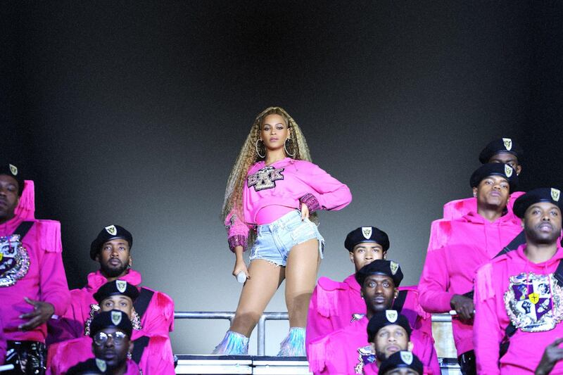 Homecoming shows the work that went into Beyonce's headline performance at Coachella. Photo: Netflix