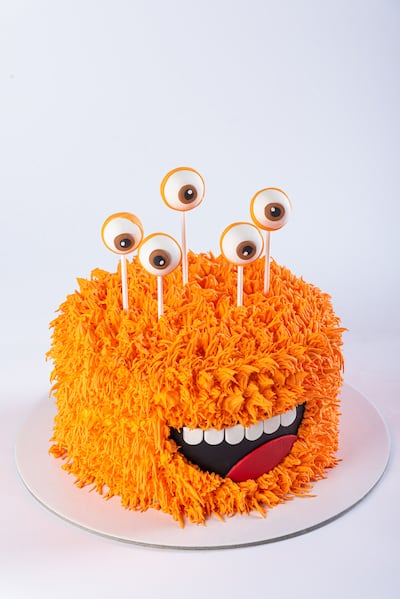 Monster's eye cake at Mister Baker. Photo: Mister Baker