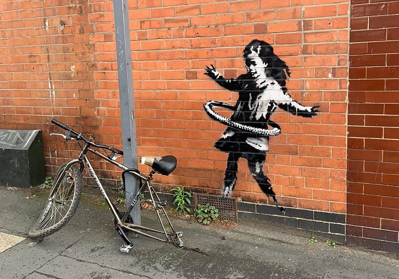 A possible Banksy has popped up in Nottingham. Andrew Jackaman