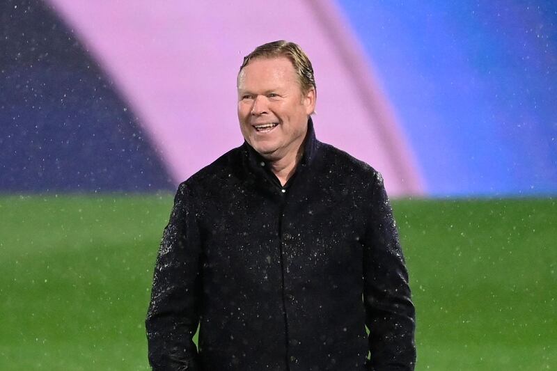 Barcelona's Dutch coach Ronald Koeman. AFP