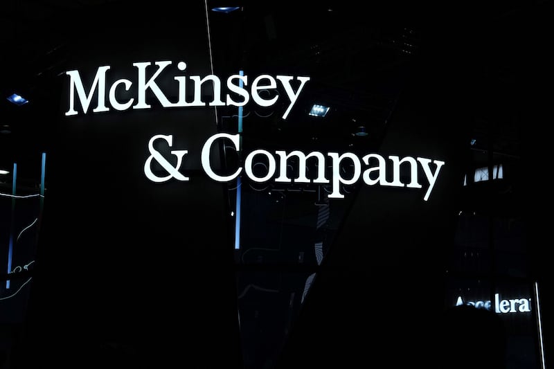 Consulting firm McKinsey & Company was ninth on LinkedIn’s list. AFP