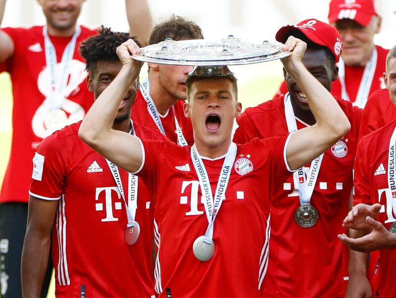 Bayern Munich's Joshua Kimmich. Reuters