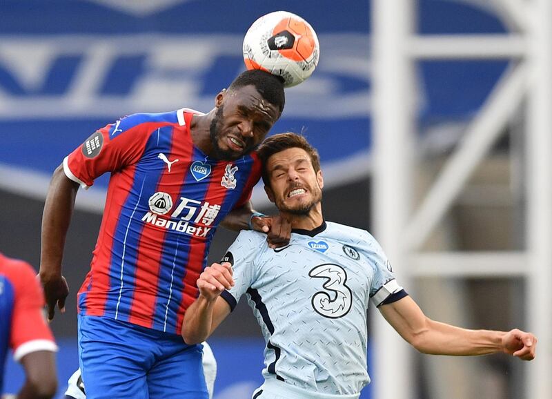 Christian Benteke - 8: The big Belgian scored his first league goal at Selhurst Park in over two years. Could have levelled at 3-3 but took too long on the ball. General hold-up play was solid throughout. Reuters