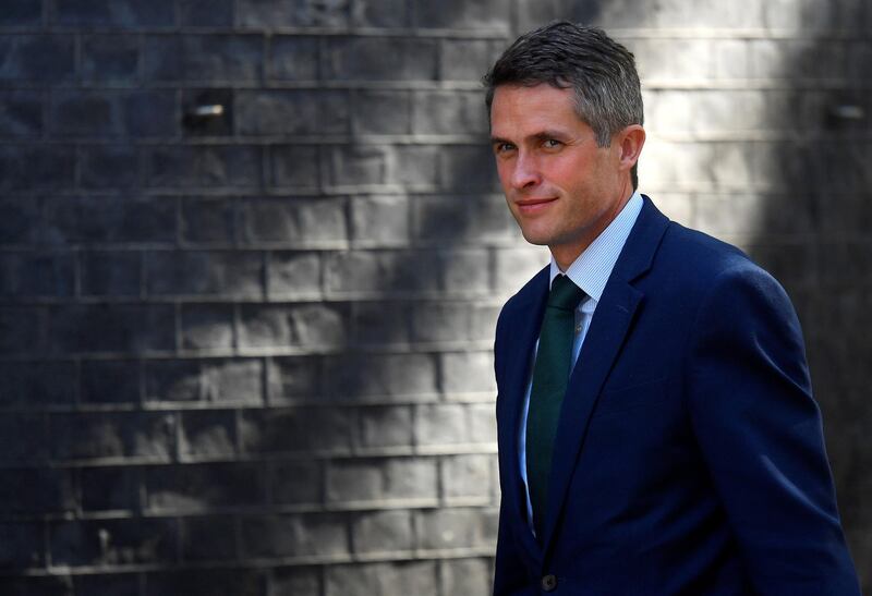 Britain's Secretary of State for Defence Gavin Williamson arrives in Downing Street in London, June 26, 2018. REUTERS/Toby Melville