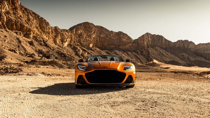 Aston Martin DBS Volante. Courtesy Aston Martin