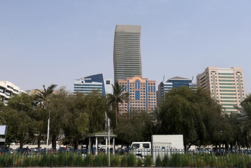 ABU DHABI - UNITED ARAB EMIRATES - 03JULY2014 - Few apartments on Corniche for rents in Abu Dhabi. Ravindranath K / The National (to go for business story on rents)