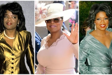 Oprah Winfrey style evolution 