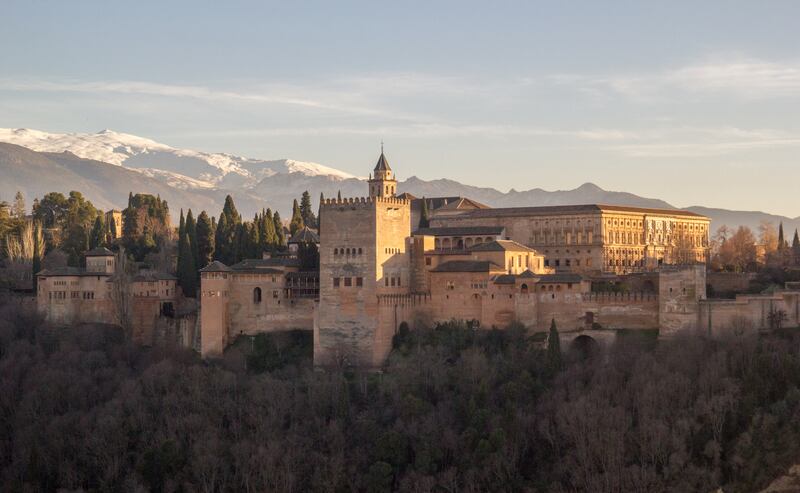 The Alhambra, Spain comes sixth. Pixabay