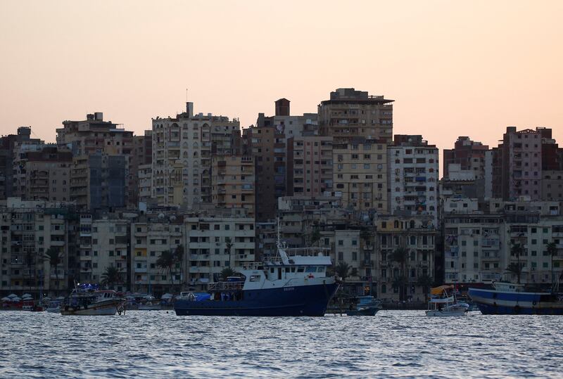 The Egyptian city of Alexandria. Reuters