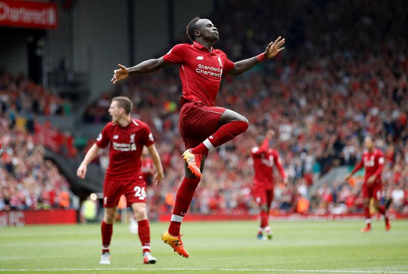 Striker: Sadio Mane (Liverpool) – Became the first Liverpool player since John Barnes to score in the opening game of three successive seasons with a well-taken double. Reuters