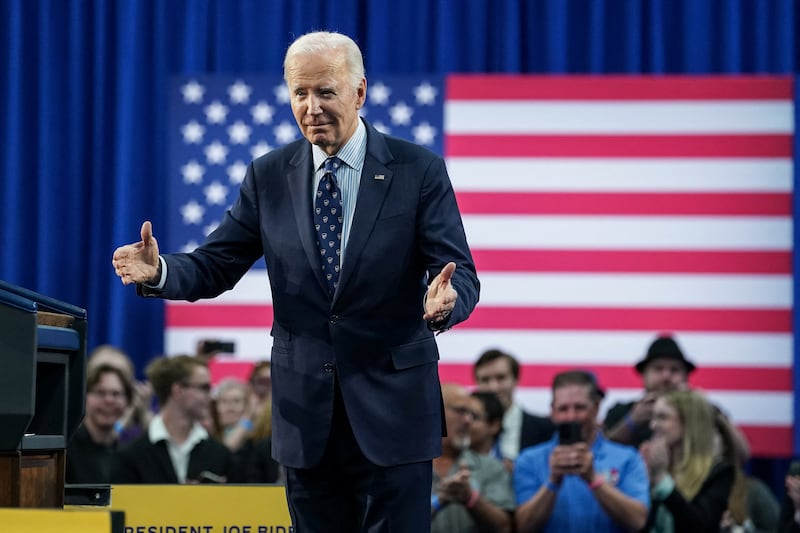 Biden wouldn’t have to tack very hard to the right to win over many of the voters, but he’s going to have to do more than he already has. Reuters
