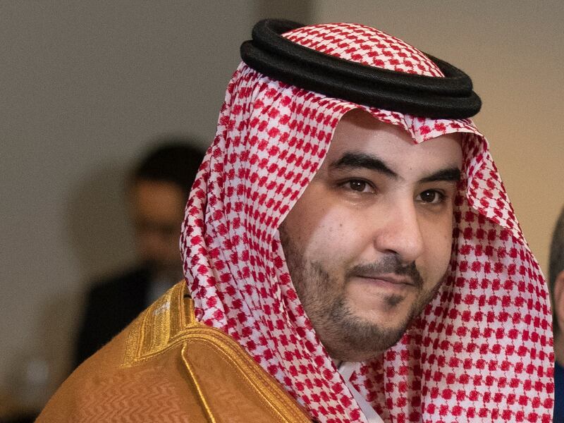 Saudi Arabia's Deputy Defence Minister Prince Khalid bin Salman is on a visit to the US. AP