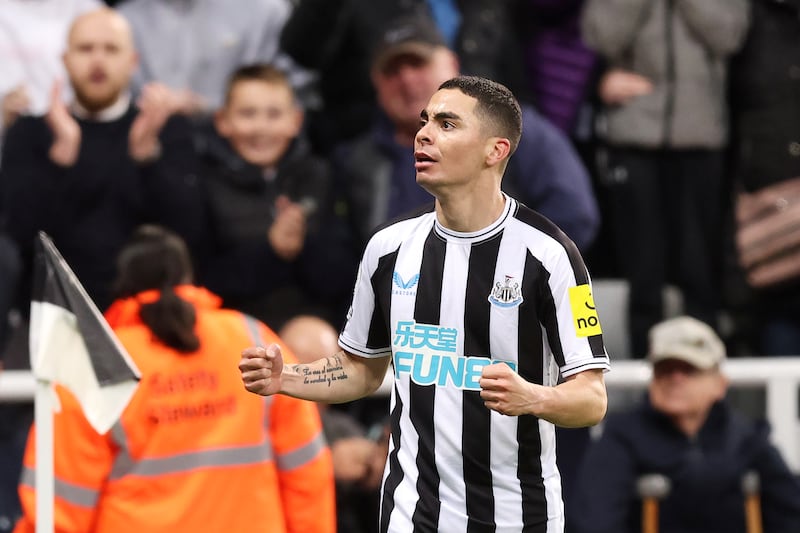 Miguel Almiron 8: Wonderful curling first-time finish over Pickford to put Newcastle in front with his fourth goal in four games. Sent another curling effort wide of goal just after half-time and is currently in best form since moving to Tyneside. Getty