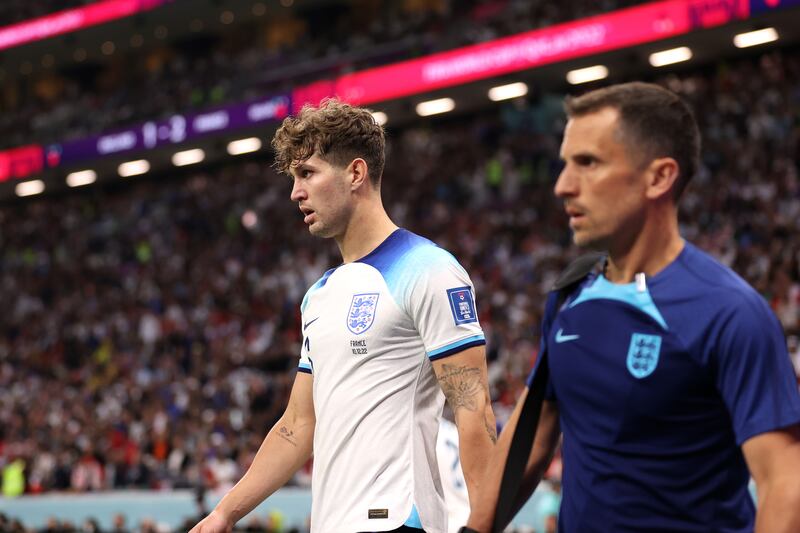 John Stones – 6. The Manchester City defender was guilty of losing Giroud in the first half to allow a headed chance, but he did show off some good passing play, with England playing out from the back. Getty
