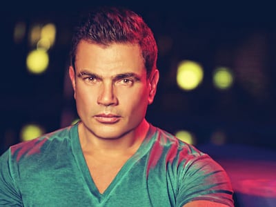 Handout of the arabic egyptian singer Amr Diab. (Courtesy du live)