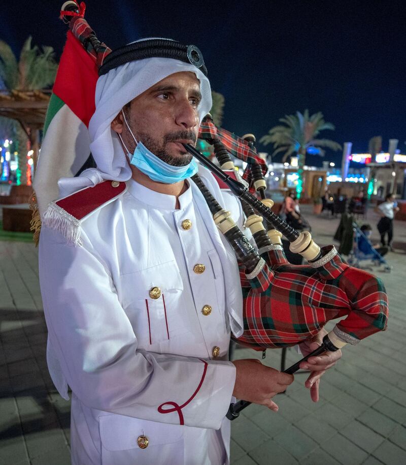 Abu Dhabi, United Arab Emirates, November 23, 2020.   Sheikh Zayed Heritage Festival celebrations at Al Wathba.
Victor Besa/The National
Reporter:  Samia Badih
Section:  NA
For:  Standalone/Stock