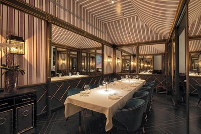 The private dining area in Shanghai Me