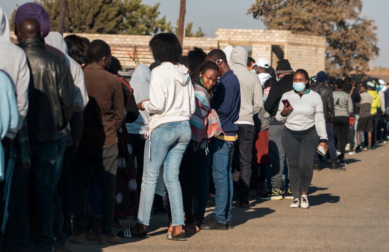 Millions of Zambians turned out to vote, forcing some polling stations to remain open past the official closing time, suggesting a large voter turnout.
