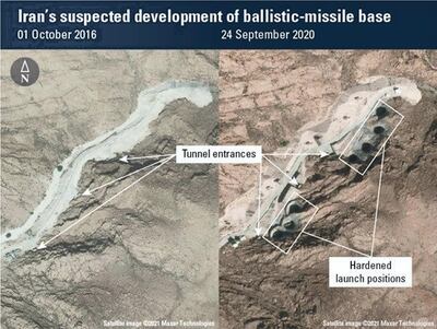 Suspected development of ballistic-missile base. IISS