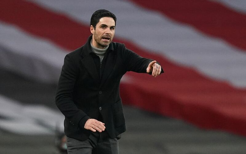 File photo dated 21-02-2021 of Arsenal manager Mikel Arteta. Issue date: Thursday April 22, 2021. PA Photo. Arsenal boss Mikel Arteta revealed he received a personal apology from the club's owners as he saw supporters send the "strongest message" in the history of football to bring to an end plans for a breakaway European Super League. See PA story SOCCER European. Photo credit should read John Walton/PA Wire.