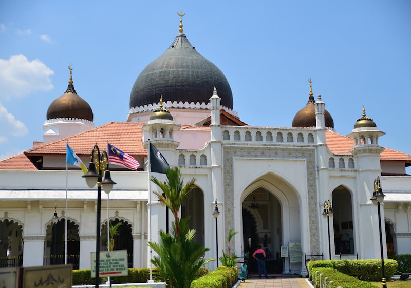 Kapitan Keling Mosque, Penang, Malaysia. Courtesy Ronan O’Connell