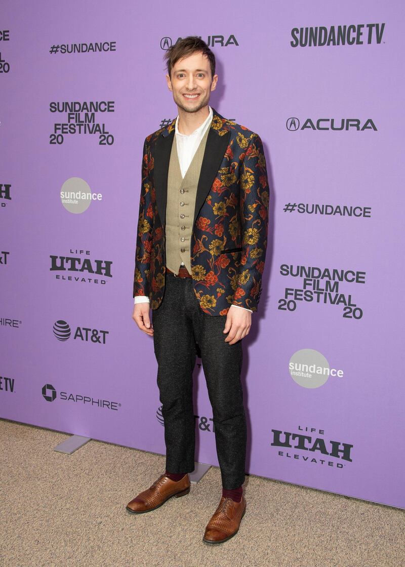 Actor David Rysdahl attends the premiere of 'Nine Days' at the Eccles Theatre during the 2020 Sundance Film Festival on Monday. AP